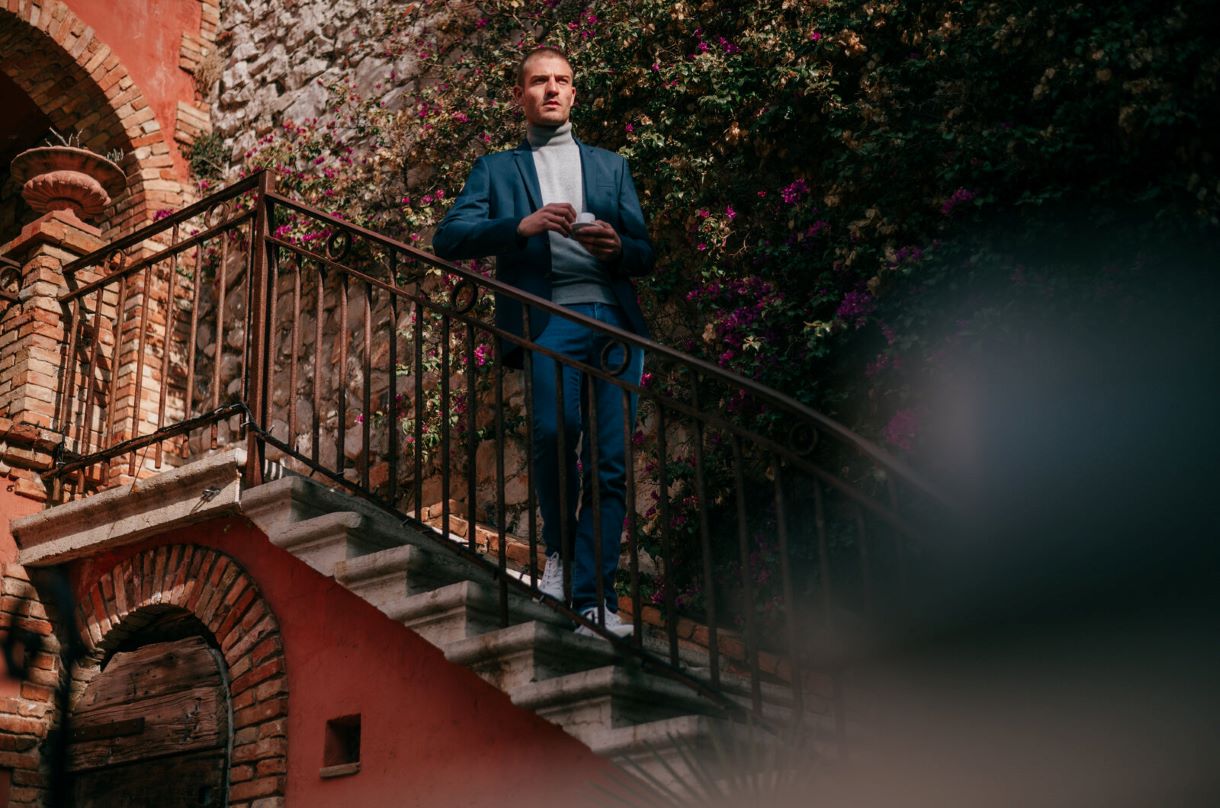 Beau comme un dieu en jogg jean Blue Cult