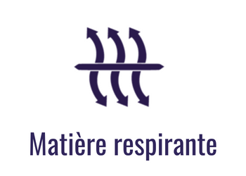 Une matière respirante