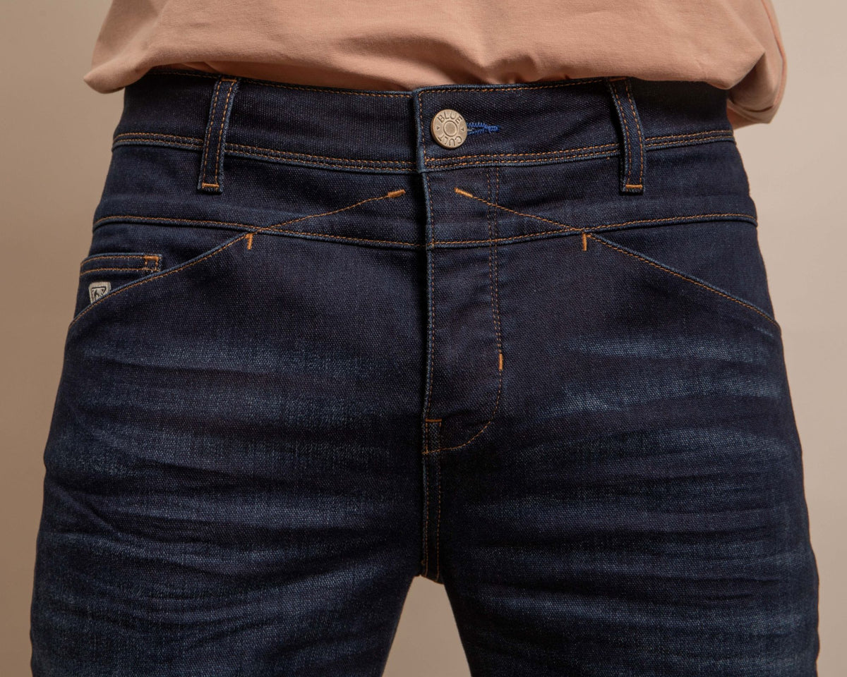 Jean Delta Greg Droit Ajusté - Bleu Indigo