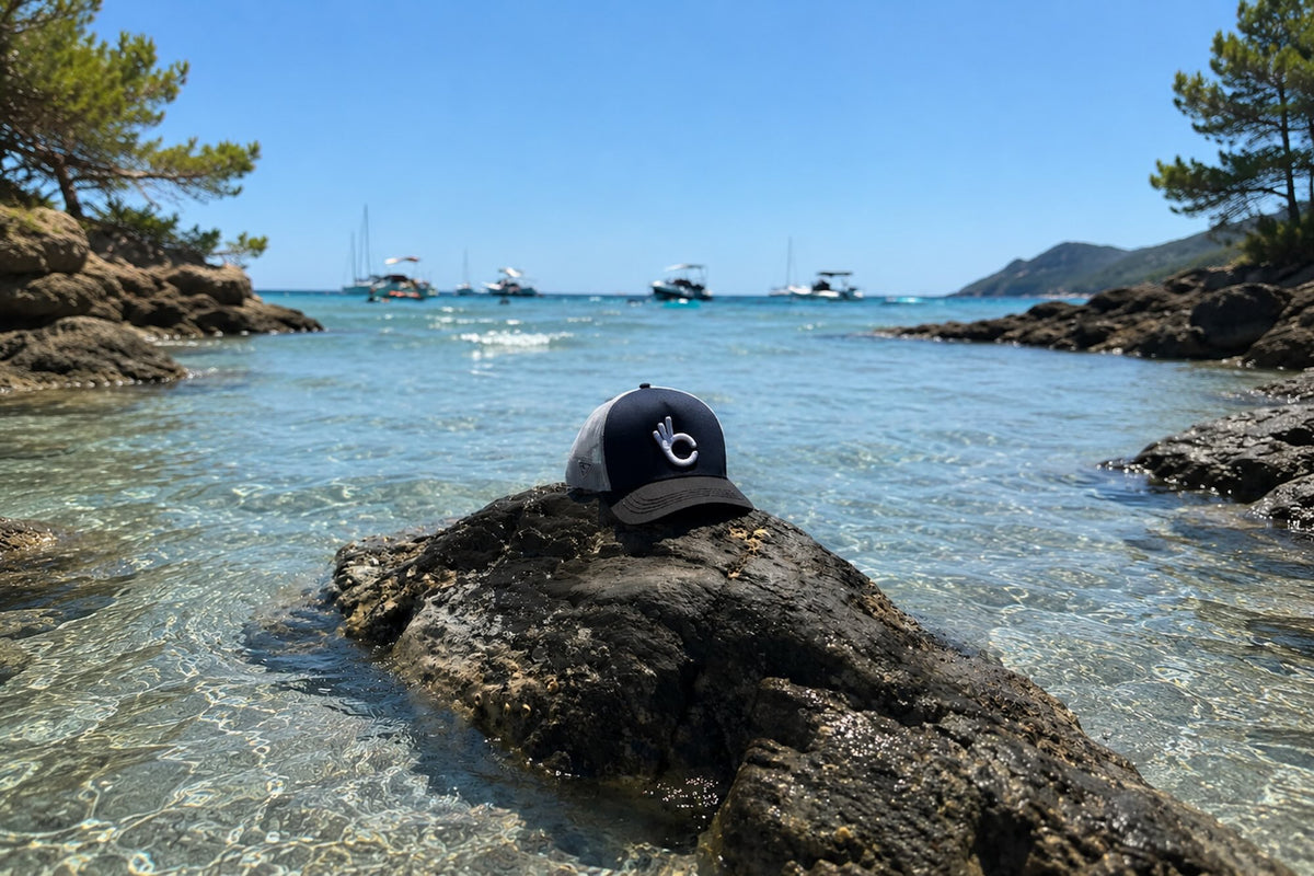 Casquette Filet Logo - Marine