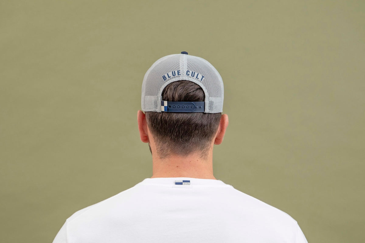 Casquette Filet Logo - Marine
