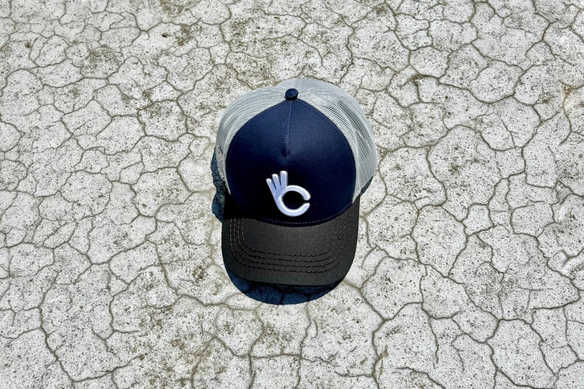 Casquette Filet Logo - Marine - Blue Cult