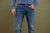 Jean Delta Antik Ecoresponsable Droit Ajusté - Bleu - Blue Cult