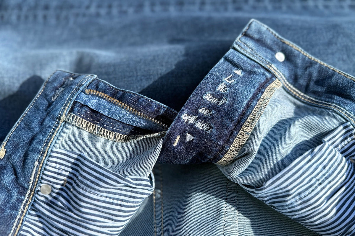 Jean Le Toucher Doux Ecoresponsable - Bleu - Blue Cult