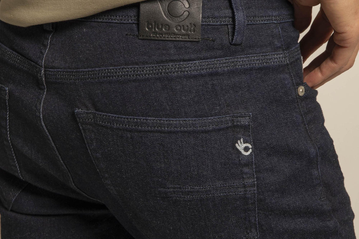 Jean Le Toucher Doux Ecoresponsable - Bleu Brut - Blue Cult