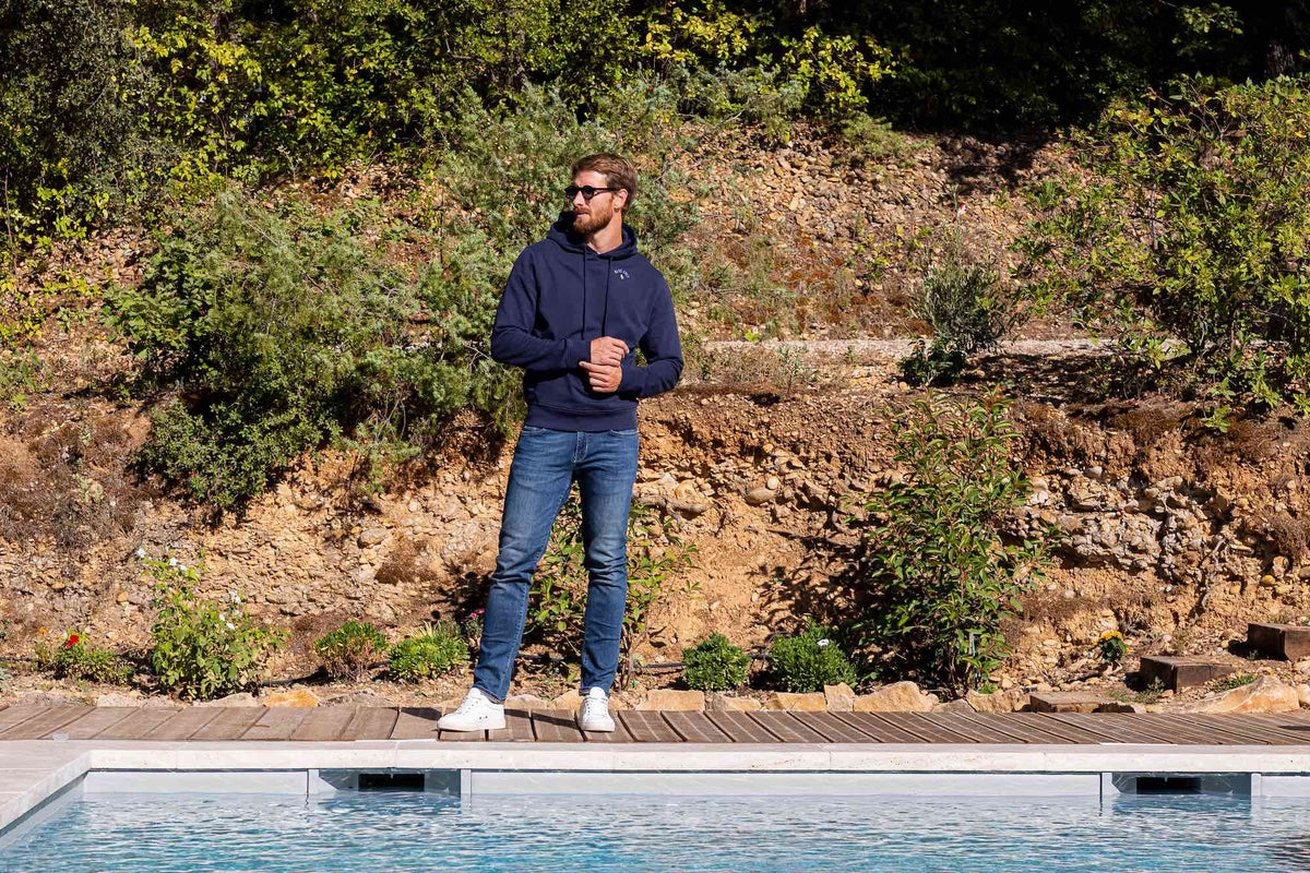 Jean Le Toucher Doux Ecoresponsable - Bleu Foncé - Blue Cult