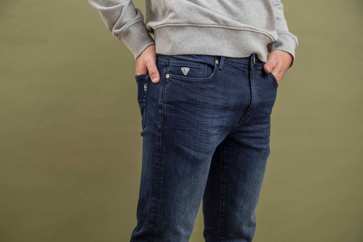 Jean Le Toucher Doux Ecoresponsable - Bleu verso Bleu - Blue Cult