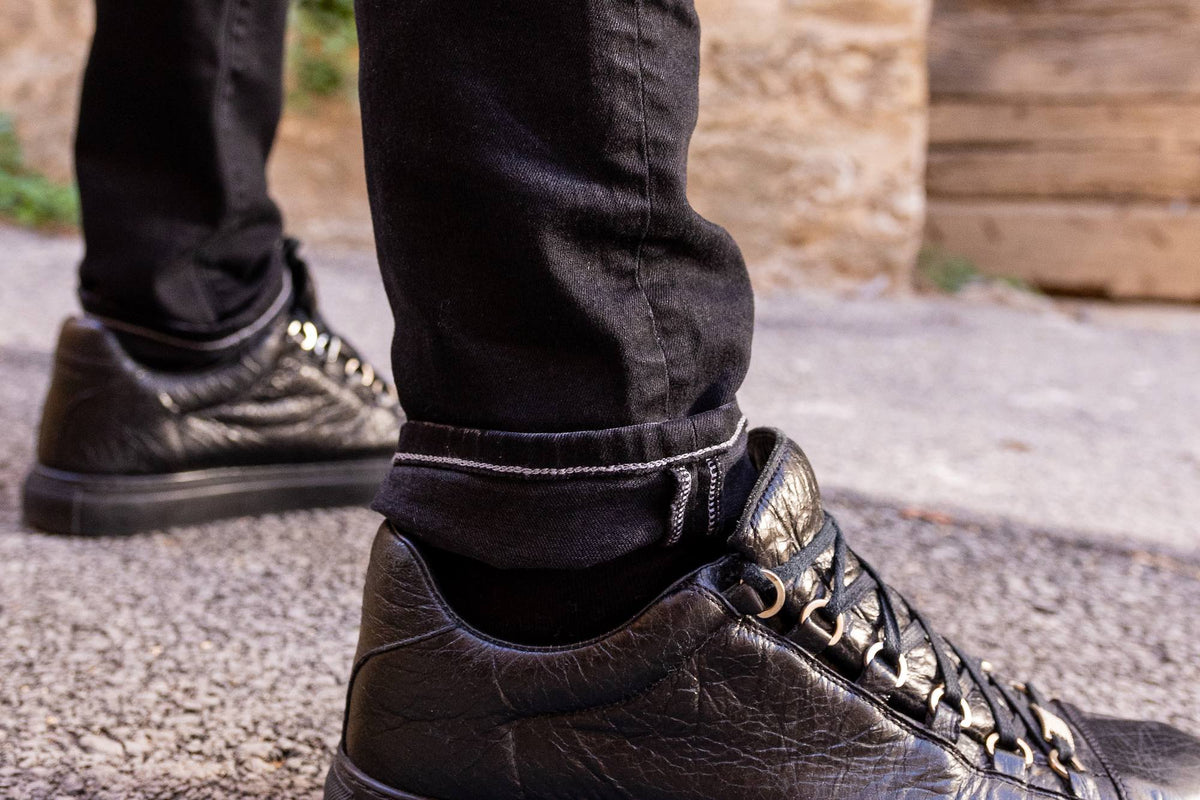 Jean Le Toucher Doux Ecoresponsable - Noir verso Noir - Blue Cult