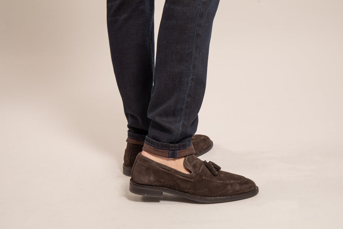 Jean Original Ajusté - Bleu verso Chocolat - Blue Cult