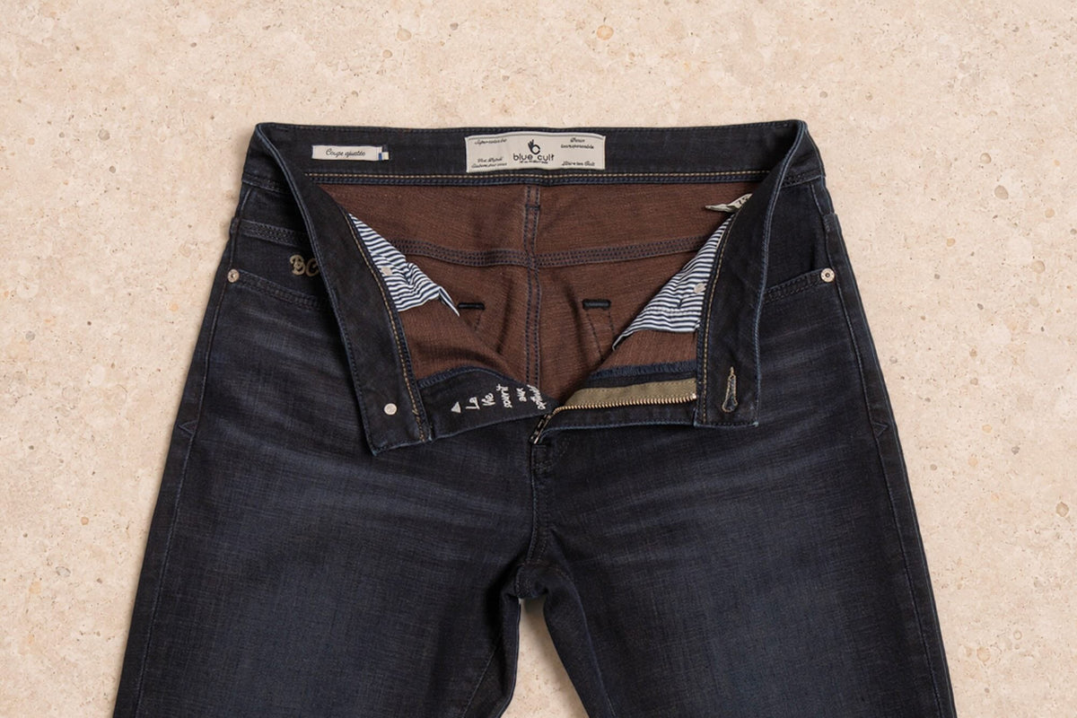 Jean Original Ajusté - Bleu verso Chocolat - Blue Cult