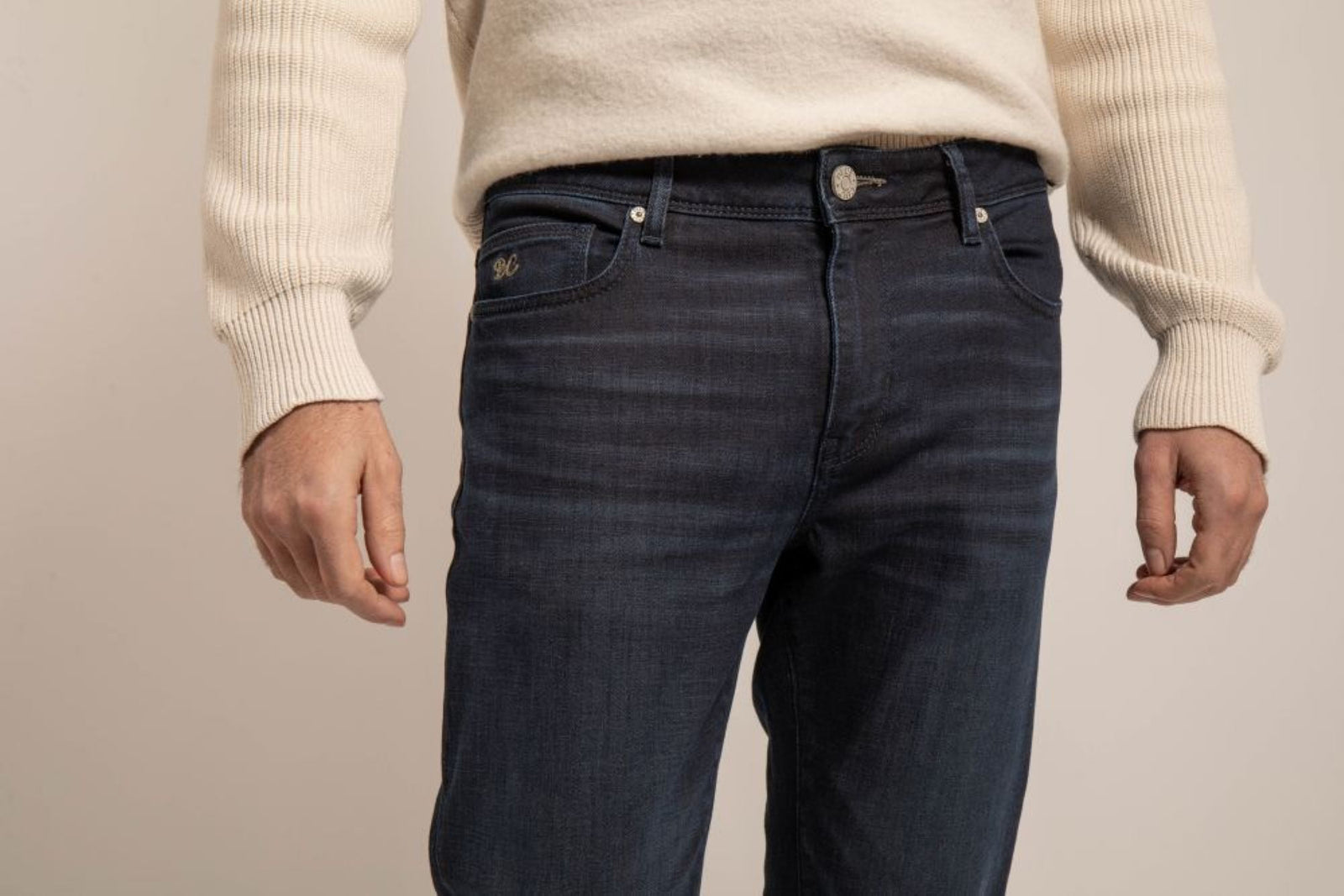 Jean Original Ajusté - Bleu verso Chocolat - Blue Cult