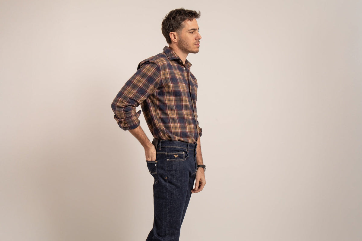 Jean Original Droit - Bleu Brut - Blue Cult