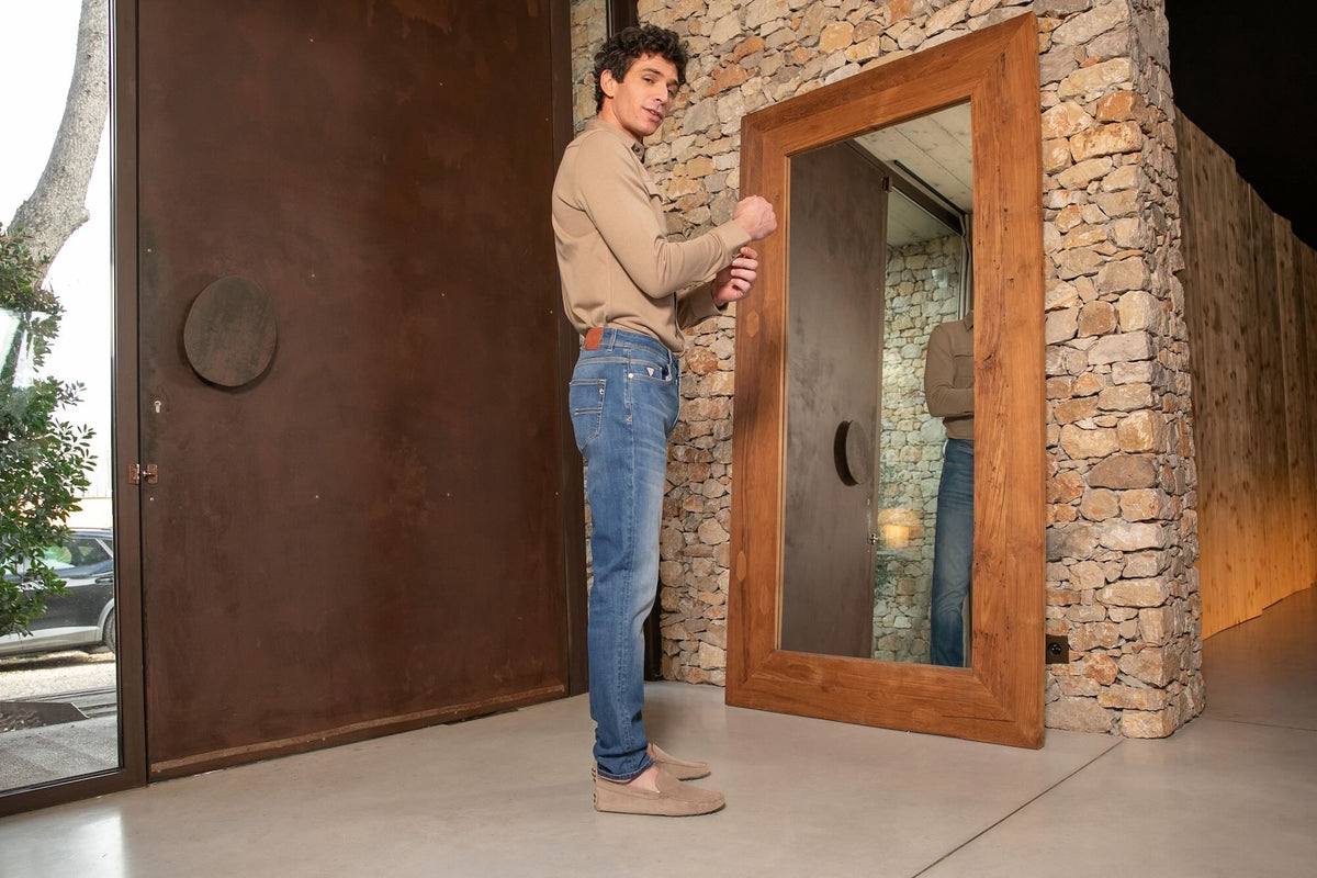 Jean Plume Ecoresponsable - Bleu - Blue Cult