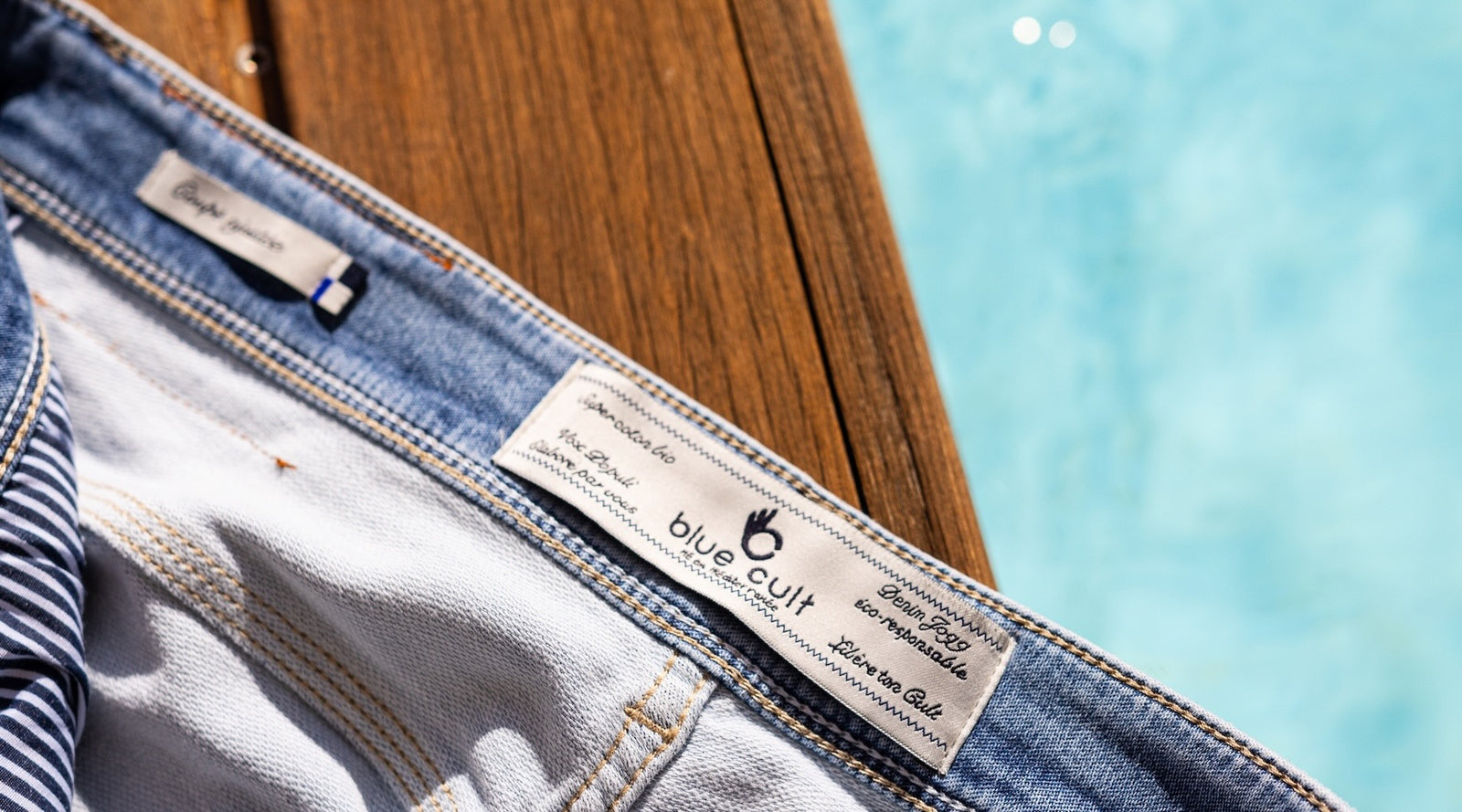 jean facon jogging homme bleu clair