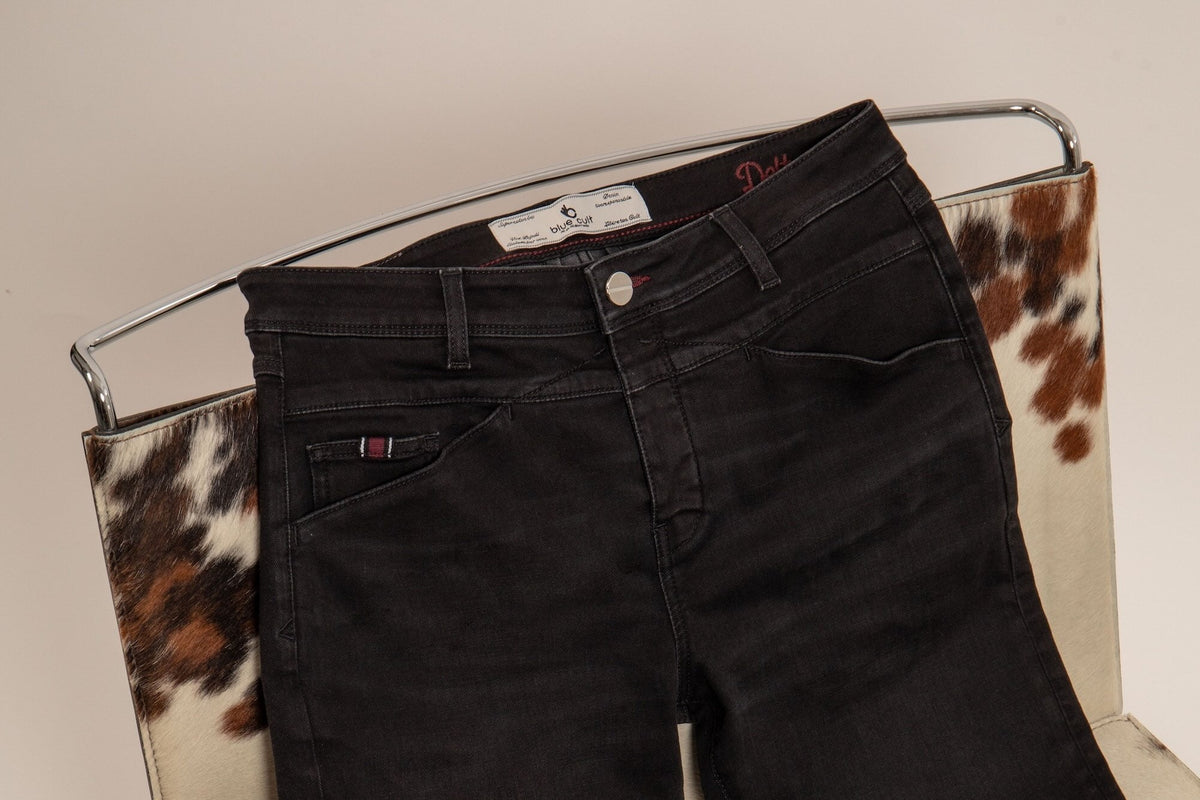 Joggjean Delta Droit Ajusté - Noir verso Noir - Blue Cult