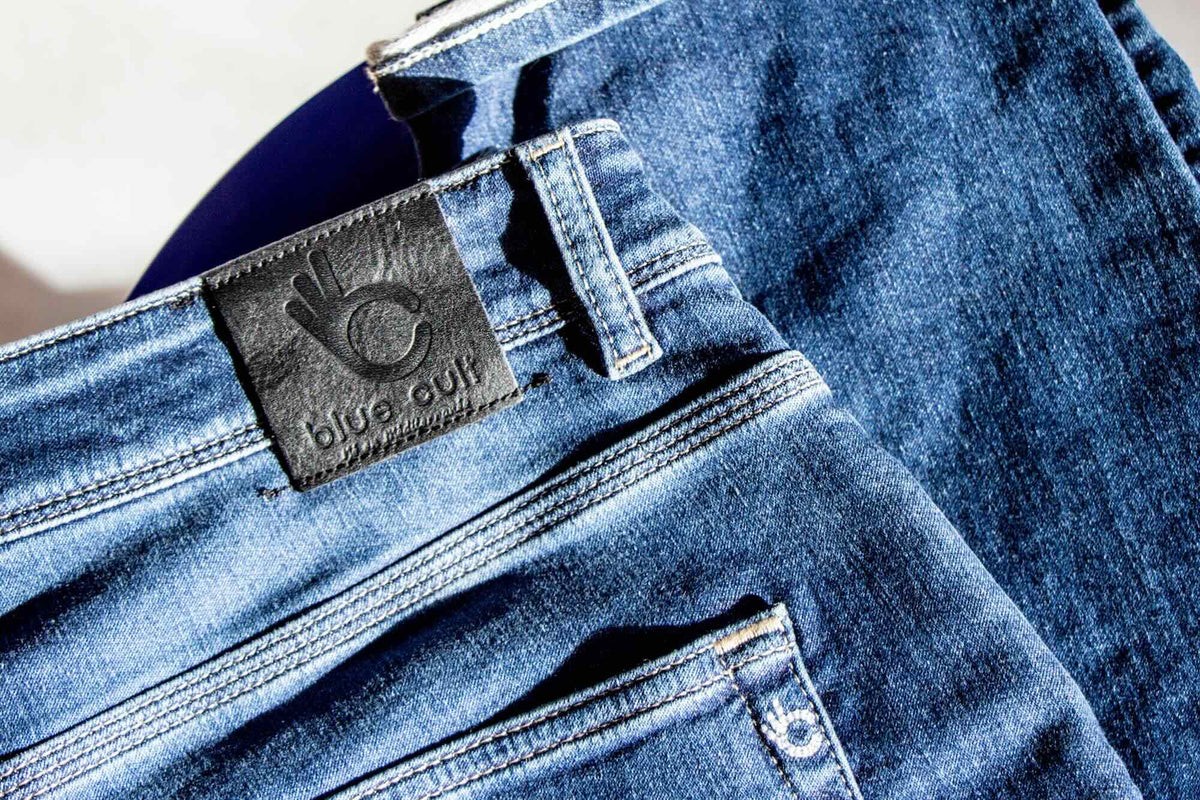 Joggjean Ecoresponsable - Bleu Océan - Blue Cult