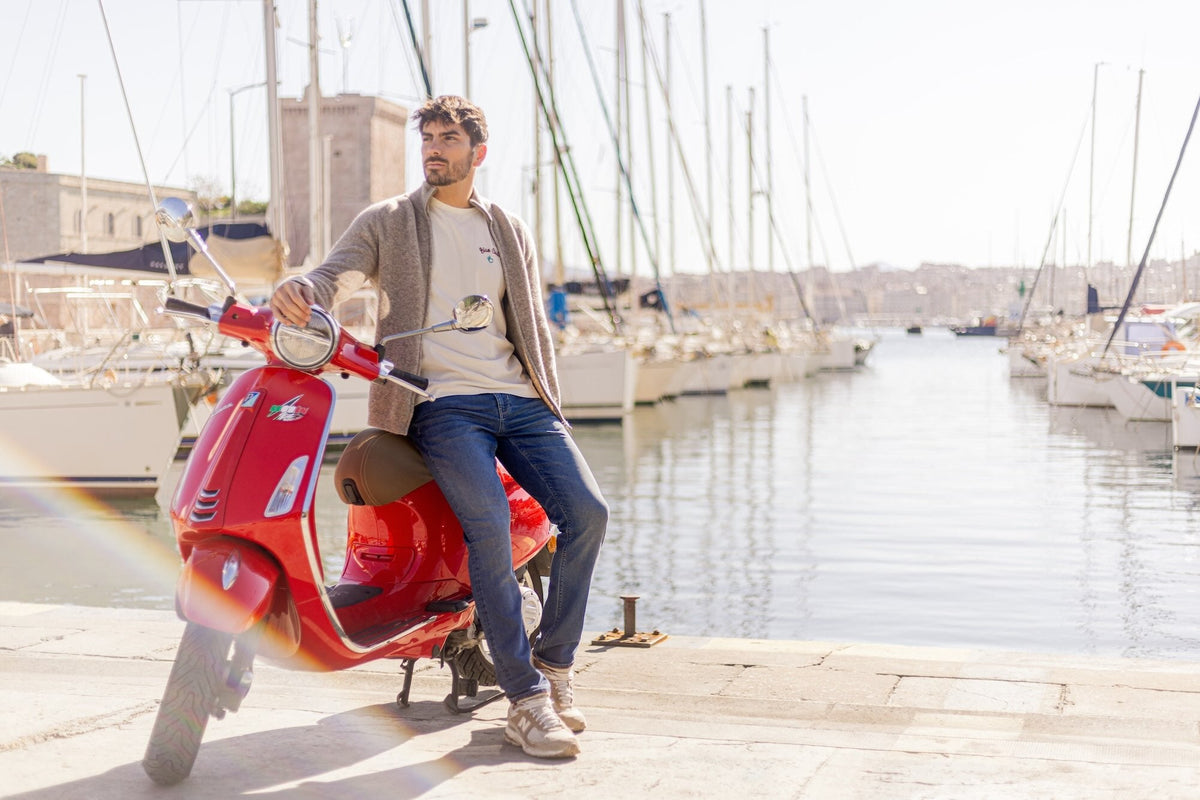 Joggjean Ecoresponsable - Bleu - Poches Cult - Blue Cult