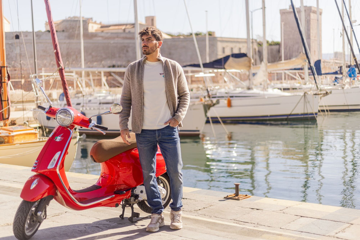 Joggjean Ecoresponsable - Bleu - Poches Cult - Blue Cult