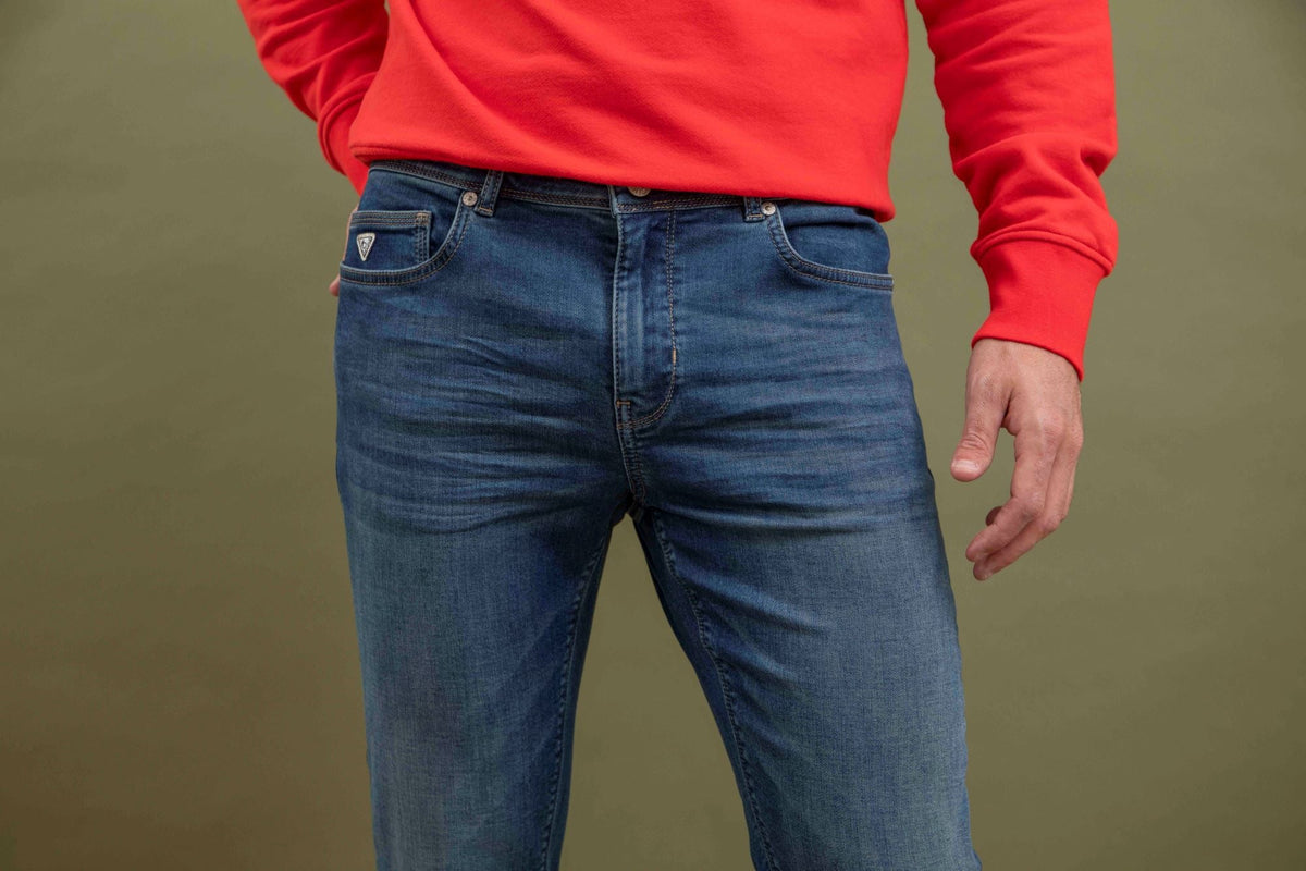 Joggjean Ecoresponsable - Bleu - Poches Cult - Blue Cult