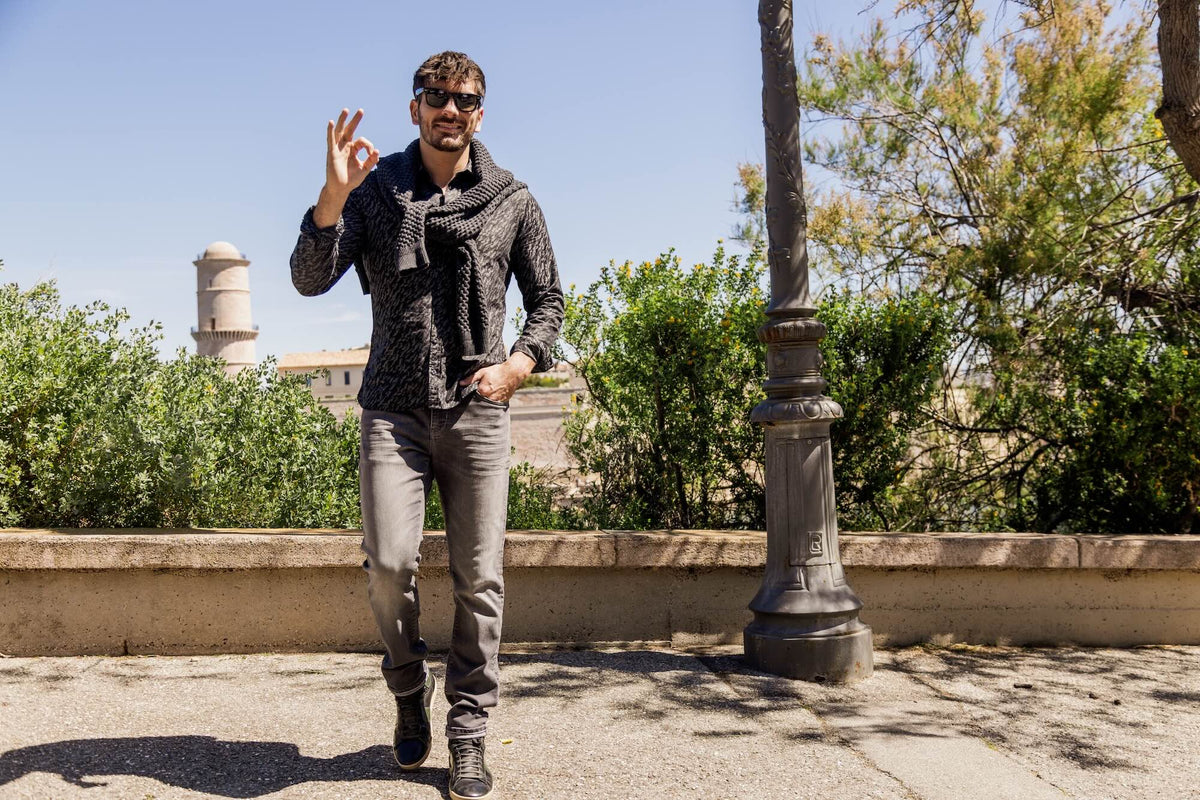 Joggjean Ecoresponsable - Gris - Blue Cult