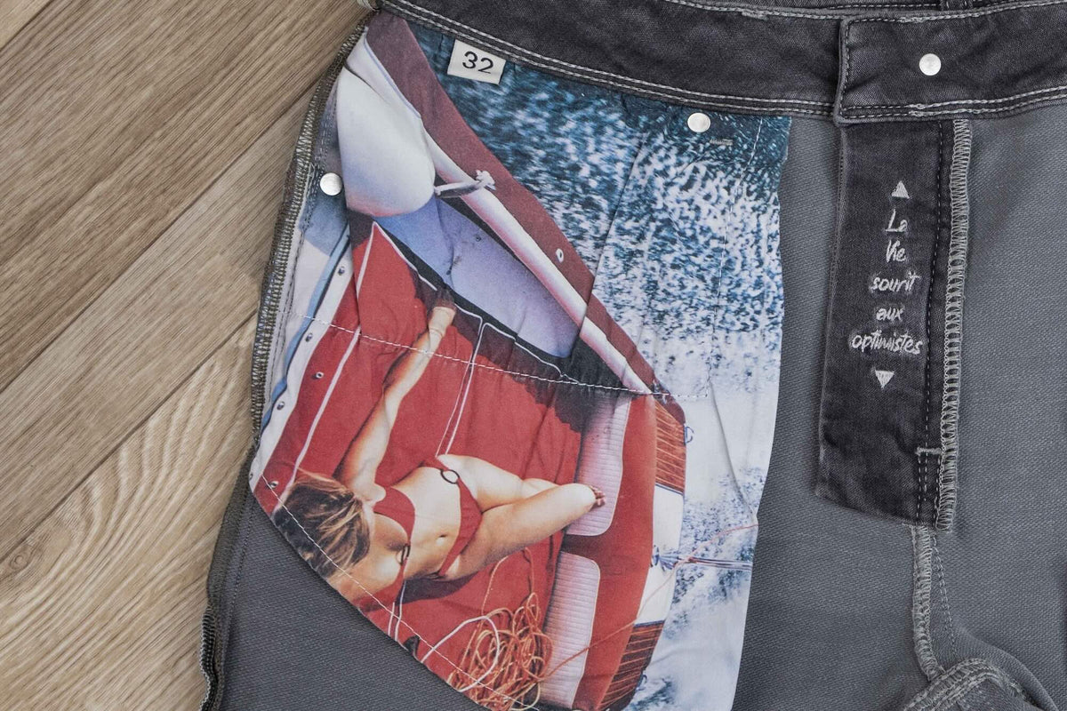 Joggjean Ecoresponsable - Gris - Blue Cult