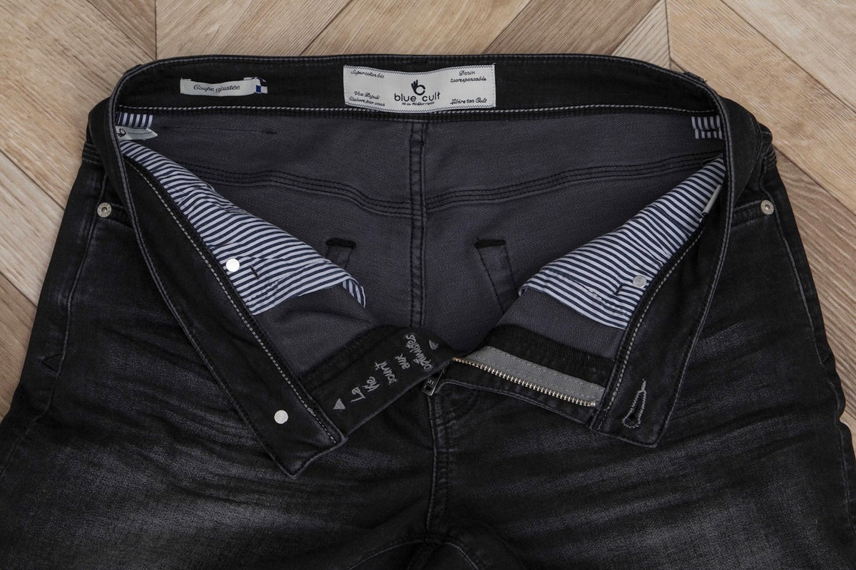 Joggjean Ecoresponsable - Noir verso Noir - Blue Cult