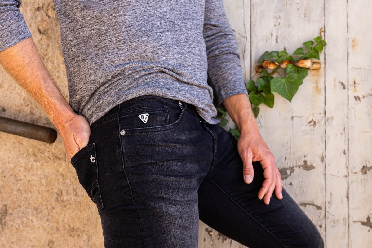 Joggjean Ecoresponsable - Noir verso Noir - Blue Cult