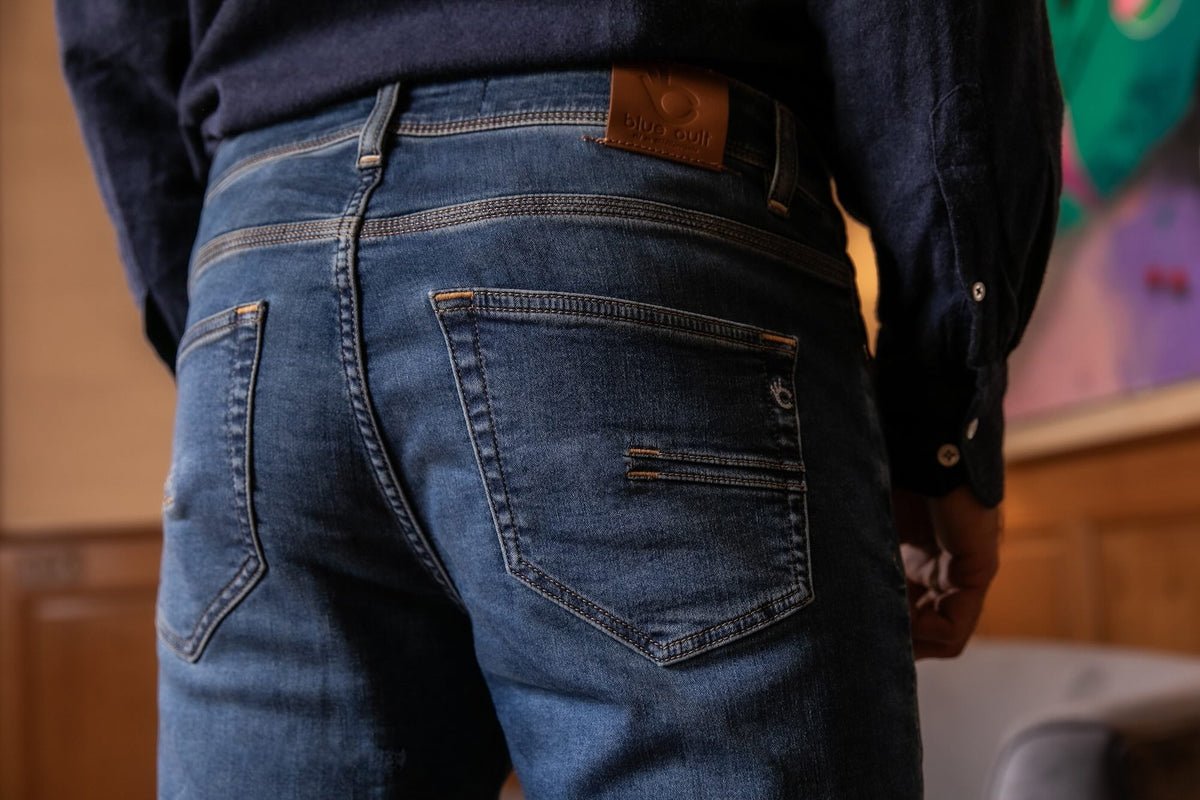 Joggjean Original Ajusté - Bleu Azur - Blue Cult