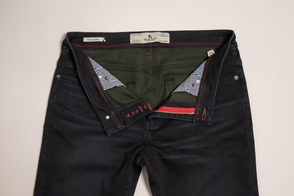 Joggjean Original Ajusté - Bleu verso Kaki - Blue Cult