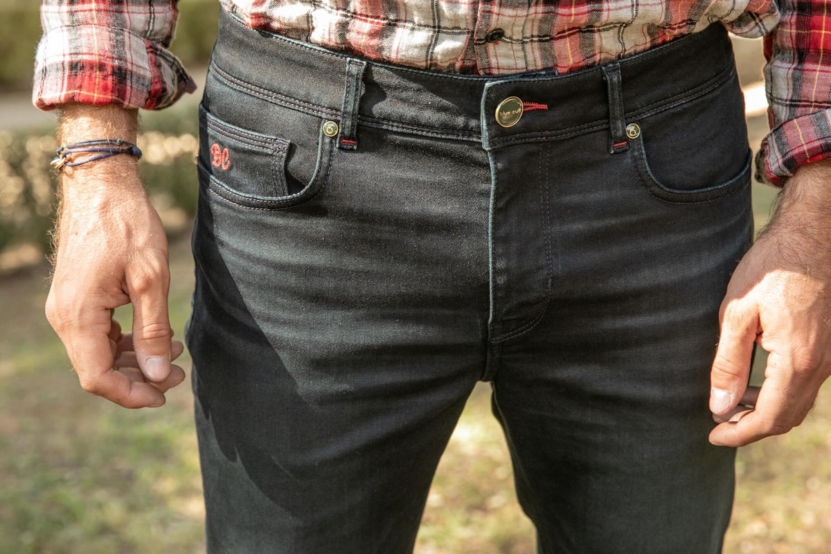 Joggjean Original Ajusté - Bleu verso Kaki - Blue Cult