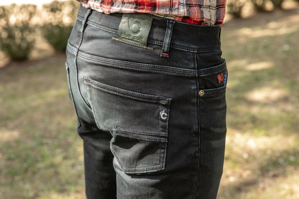 Joggjean Original Ajusté - Bleu verso Kaki - Blue Cult