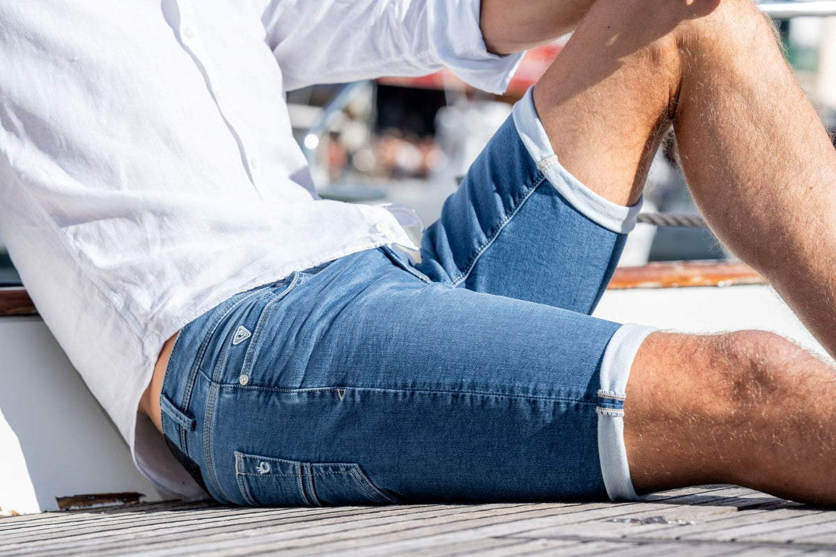 Le Bermuda JoggJean Ecoresponsable - Blue Cult