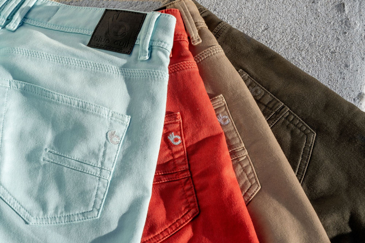 Le Bermuda Super Chino Ecoresponsable - Blue Cult