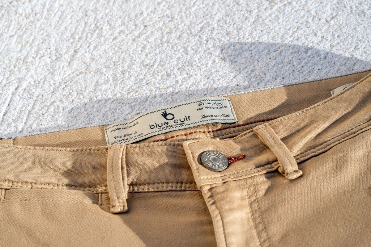 Le Bermuda Super Chino Ecoresponsable - Blue Cult