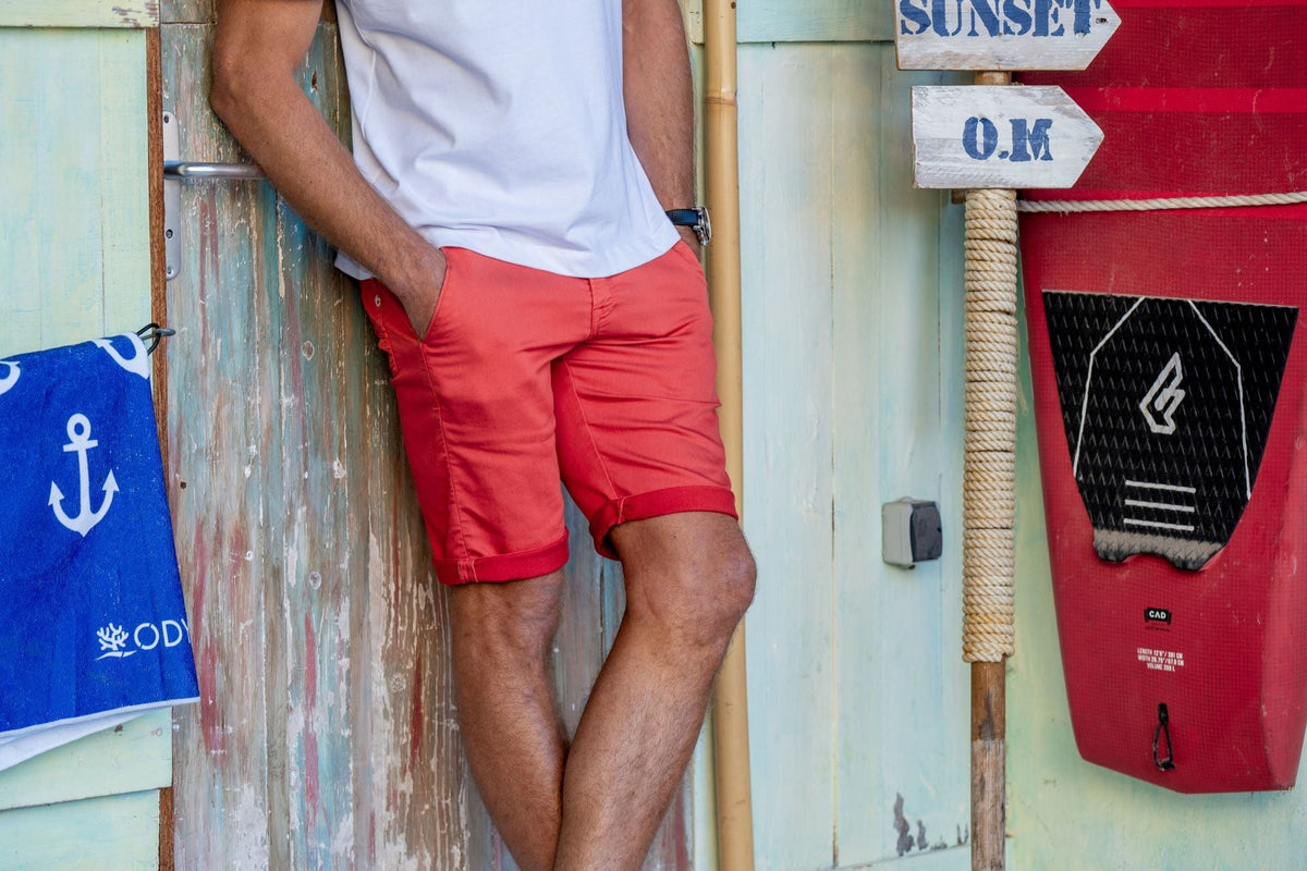 Le Bermuda Super Chino Ecoresponsable - Blue Cult