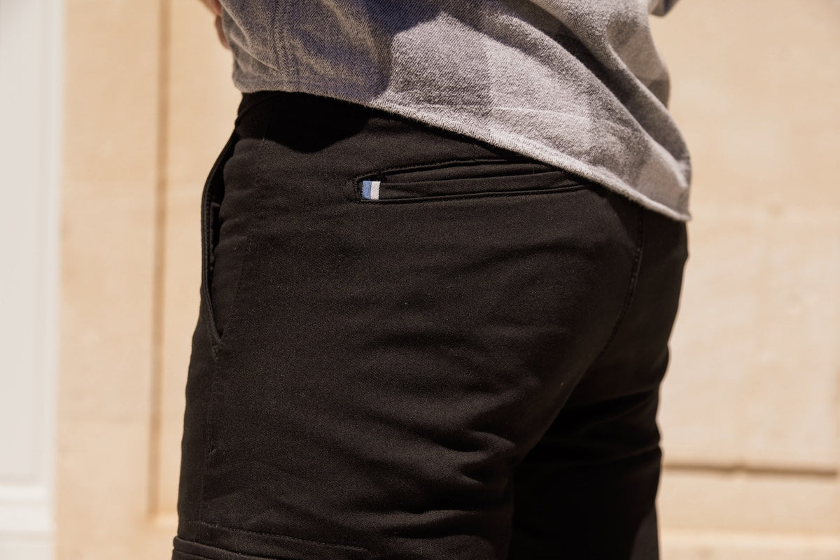 Le Cargo Relax Ecoresponsable - Noir - Blue Cult