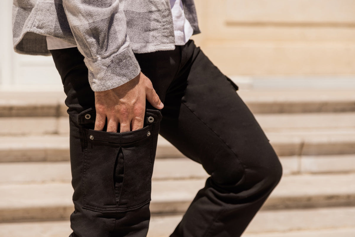 Le Cargo Relax Ecoresponsable - Noir - Blue Cult