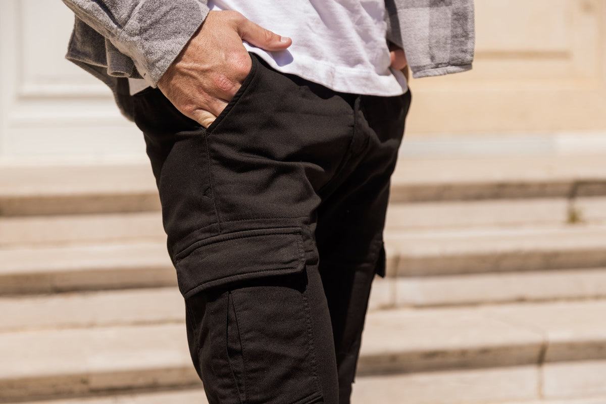 Le Cargo Relax Ecoresponsable - Noir - Blue Cult