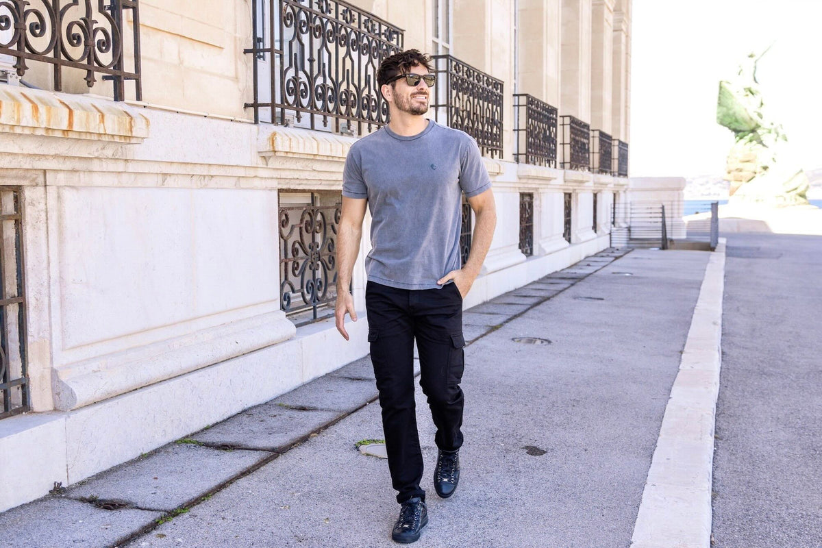 Le Cargo Relax Ecoresponsable - Noir - Blue Cult