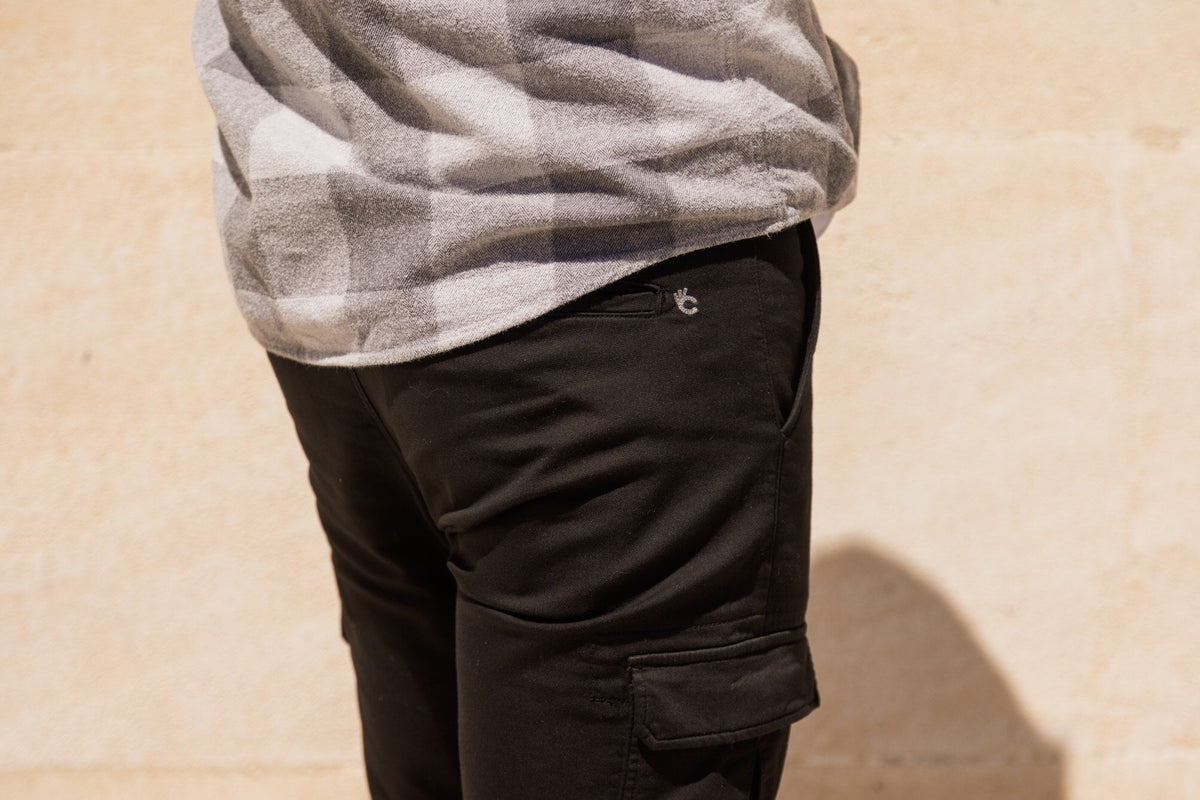 Le Cargo Relax Ecoresponsable - Noir - Blue Cult