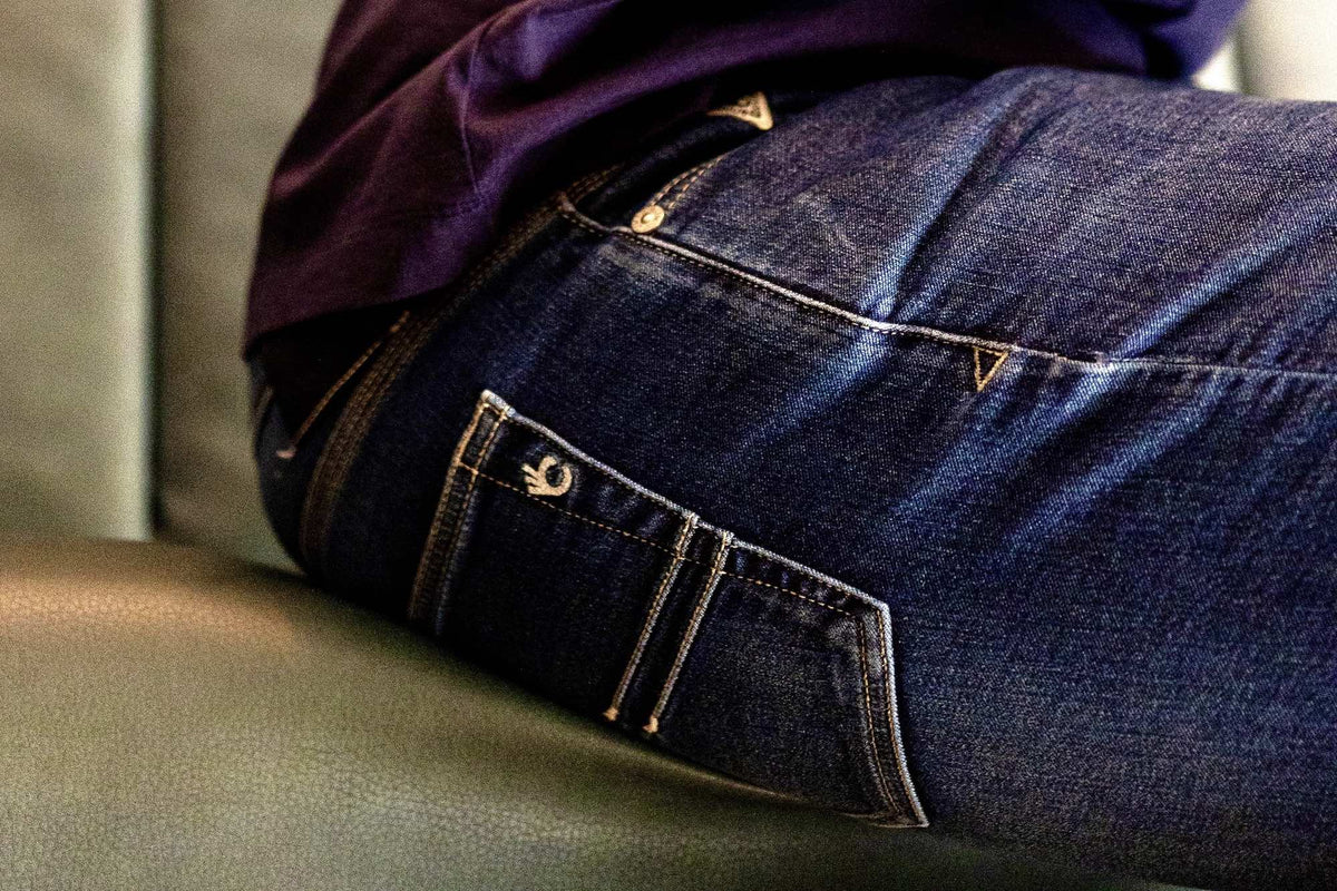 Le Joggjean Ecoresponsable - Bleu Foncé - Blue Cult