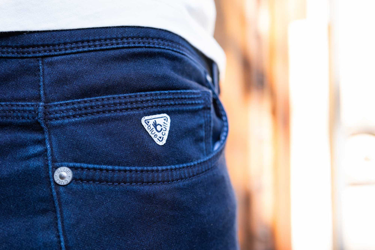 Le Joggjean Ecoresponsable - Bleu Foncé verso Noir - Blue Cult