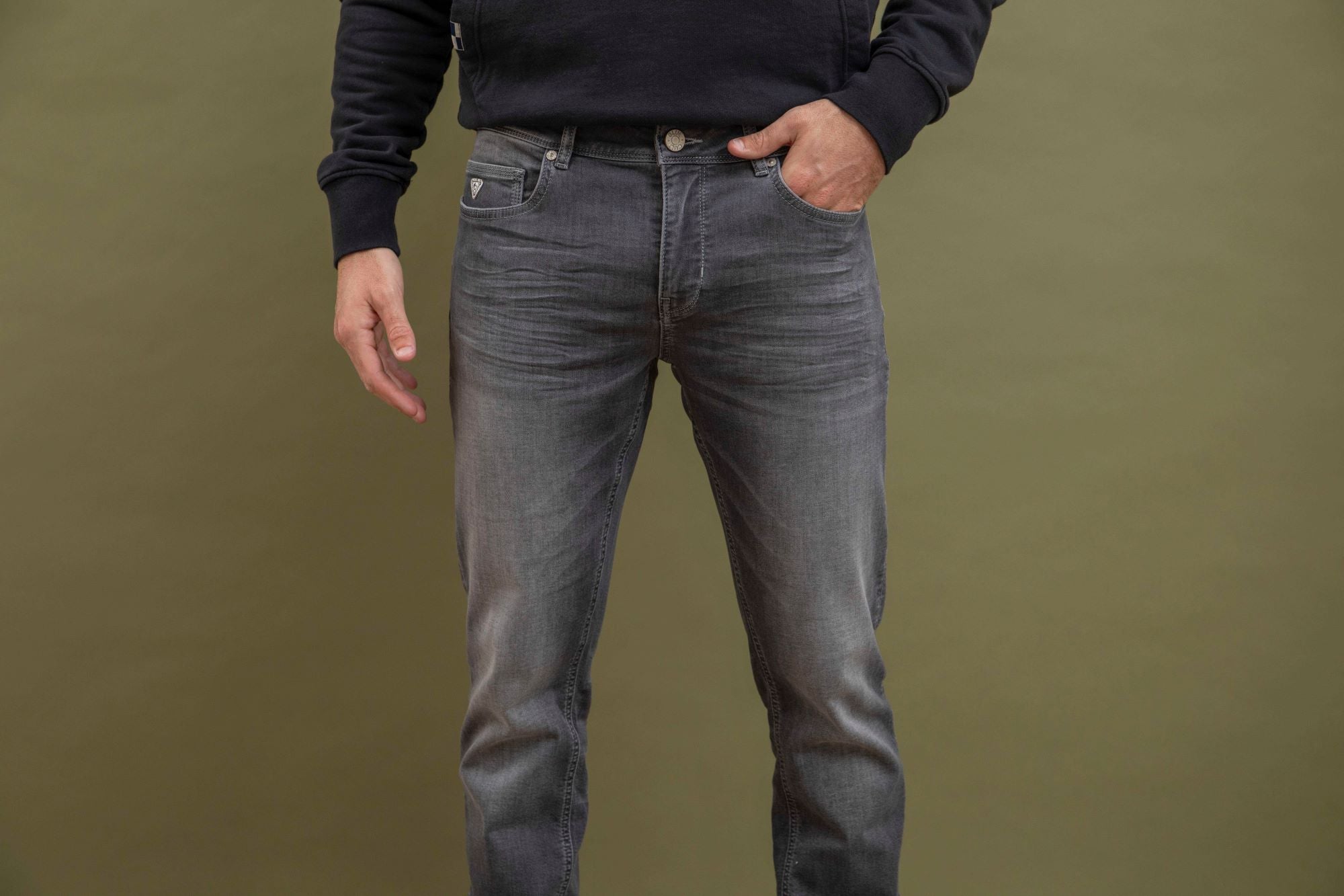 Le Joggjean Ecoresponsable - Gris - Blue Cult