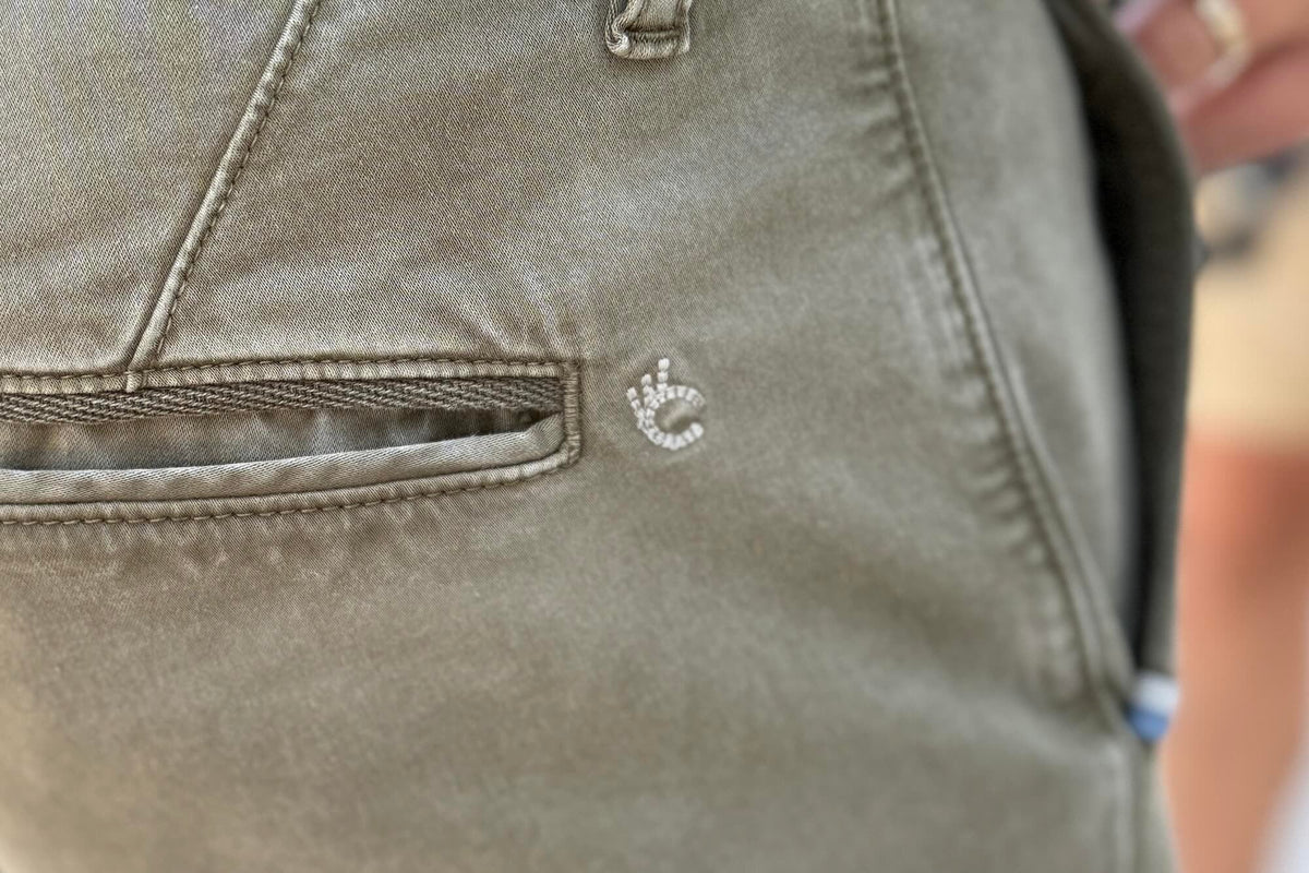 Pantalon Chino Dolce Tencel - Kaki - Blue Cult