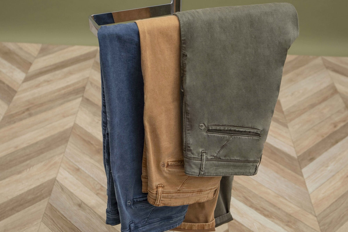 Pantalon Chino Dolce Tencel - Kaki - Blue Cult