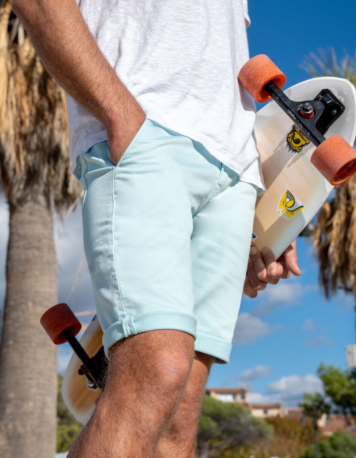 Le Bermuda Super Chino Ecoresponsable - Blue Cult