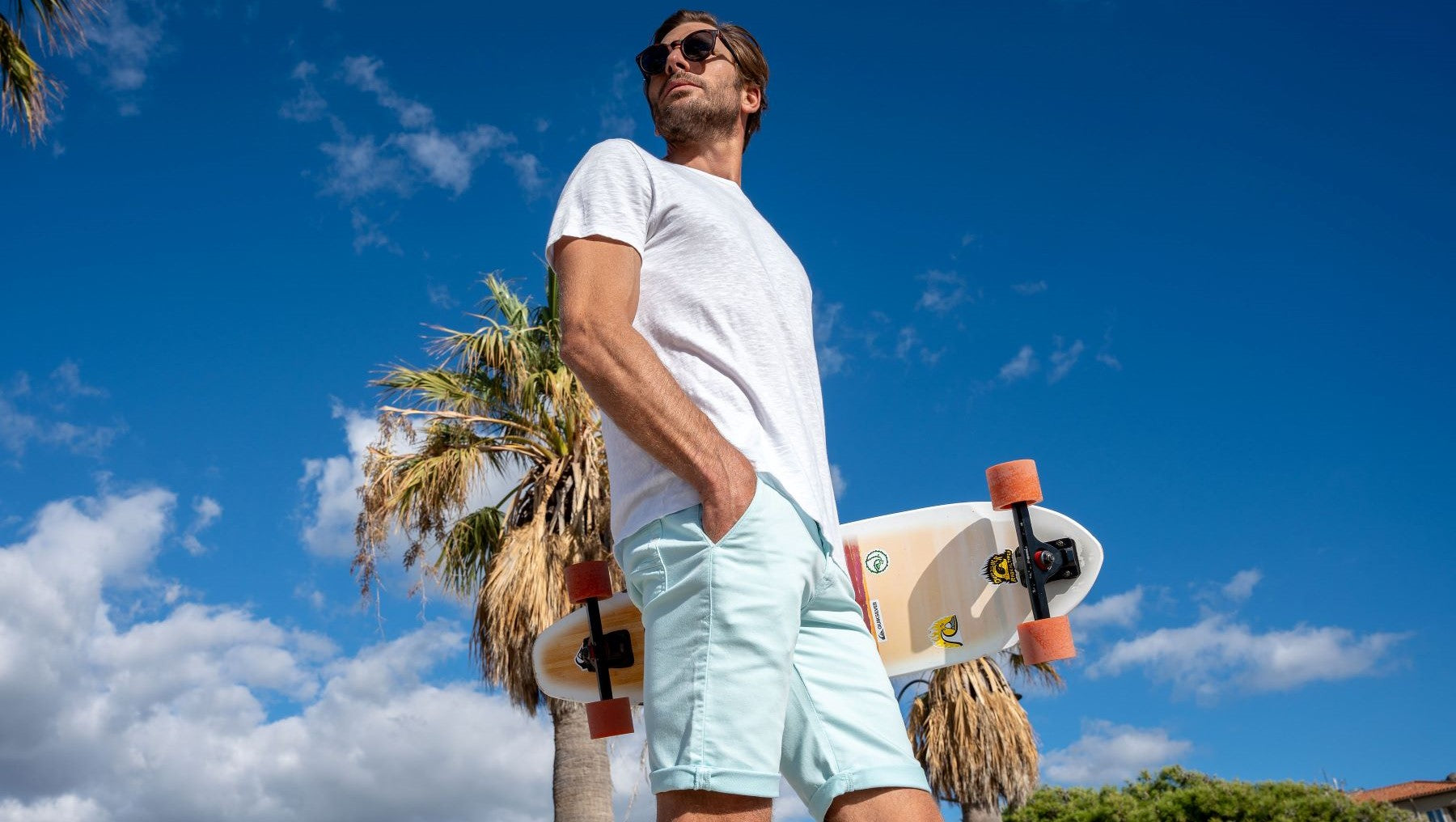 short chino homme
