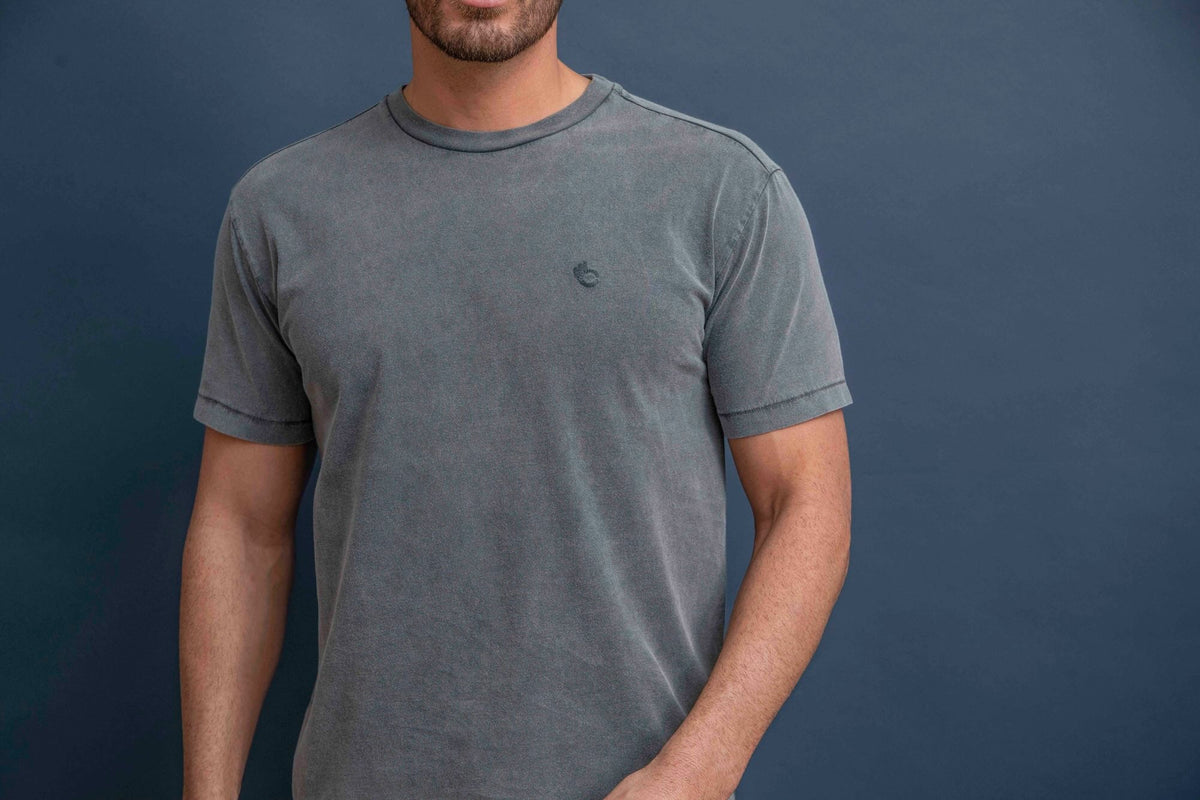 T-shirt Nuance Coton Bio - Anthracite - Blue Cult