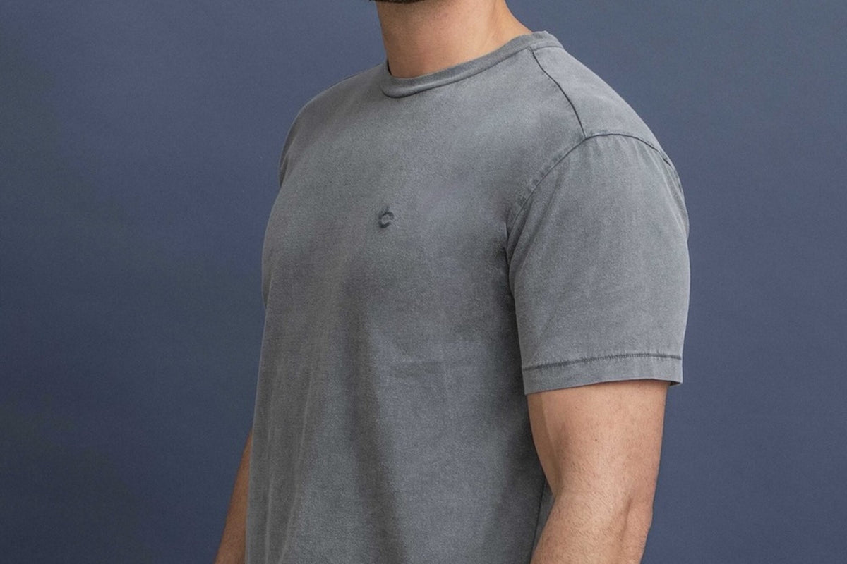 T-shirt Nuance Coton Bio - Anthracite - Blue Cult