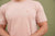 T-shirt Nuance Coton Bio - Vieux Rose - Blue Cult